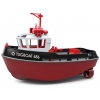 Elektroboot Schlepper schwarz 1:72 2,4Ghz RTR - Heng Long 3800-B